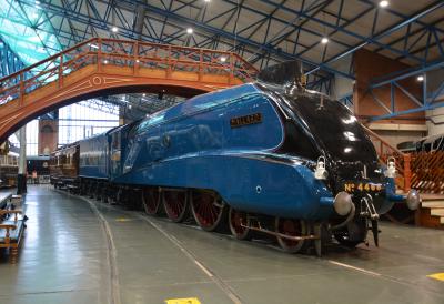 4468 steam at York National Railway Museum. &copy; AJax