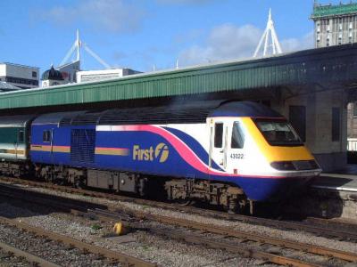 43022 at Cardiff Central. &copy; Byron5574