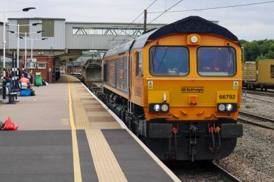66792 at Peterborough. &copy; South Coast Trainspotter