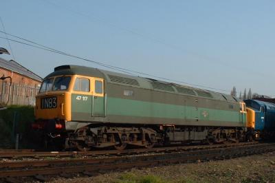 47117 at Great Central Railway - Loughborough. &copy; trainlogger