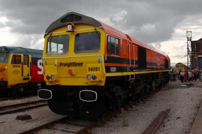 59201 at Derby - The Greatest Gathering 2025. &copy; stevexos