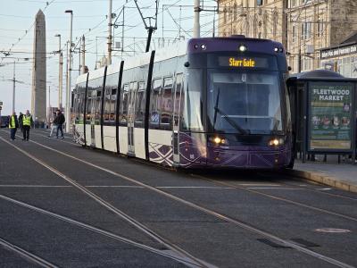 BT003 at North Pier (Blackpool Tramway). &copy; MikeMOL