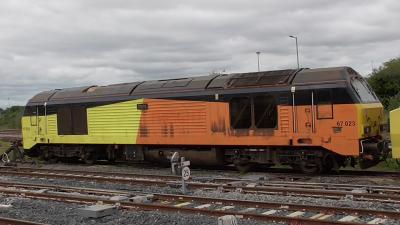67023 at Westbury. &copy; JM-Freightliner