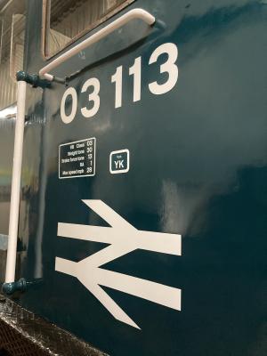 03113 at Heritage Shunters Trust - Rowsley. &copy; al66class59