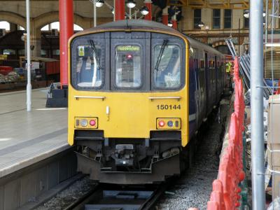 150144 at Manchester Victoria. &copy; llamafish