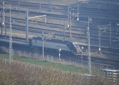 9712 at Cheriton Eurotunnel. &copy; MJM