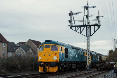 26038 at Bo'ness & Kinneil Railway - Bo'ness. &copy; stevexos