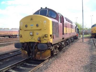 37427 at Motherwell TMD. &copy; Byron5574