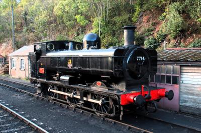 7714 Steam at Severn Valley Railway - Bewdley. &copy; stevexos