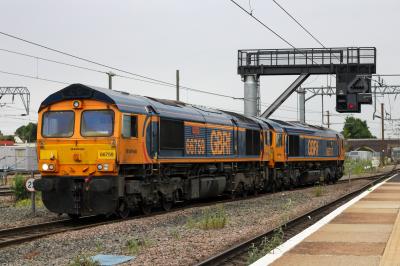 66759 at Peterborough. &copy; South Coast Trainspotter