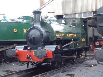 1338 steam at Didcot Railway Centre. &copy; Byron5574