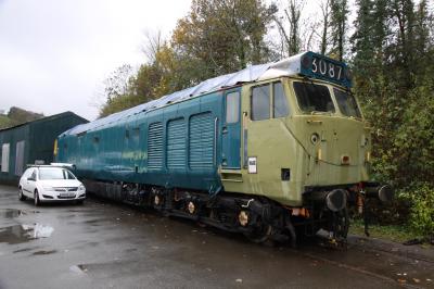 D402 at South Devon Railway - Buckfastleigh. &copy; trainlogger