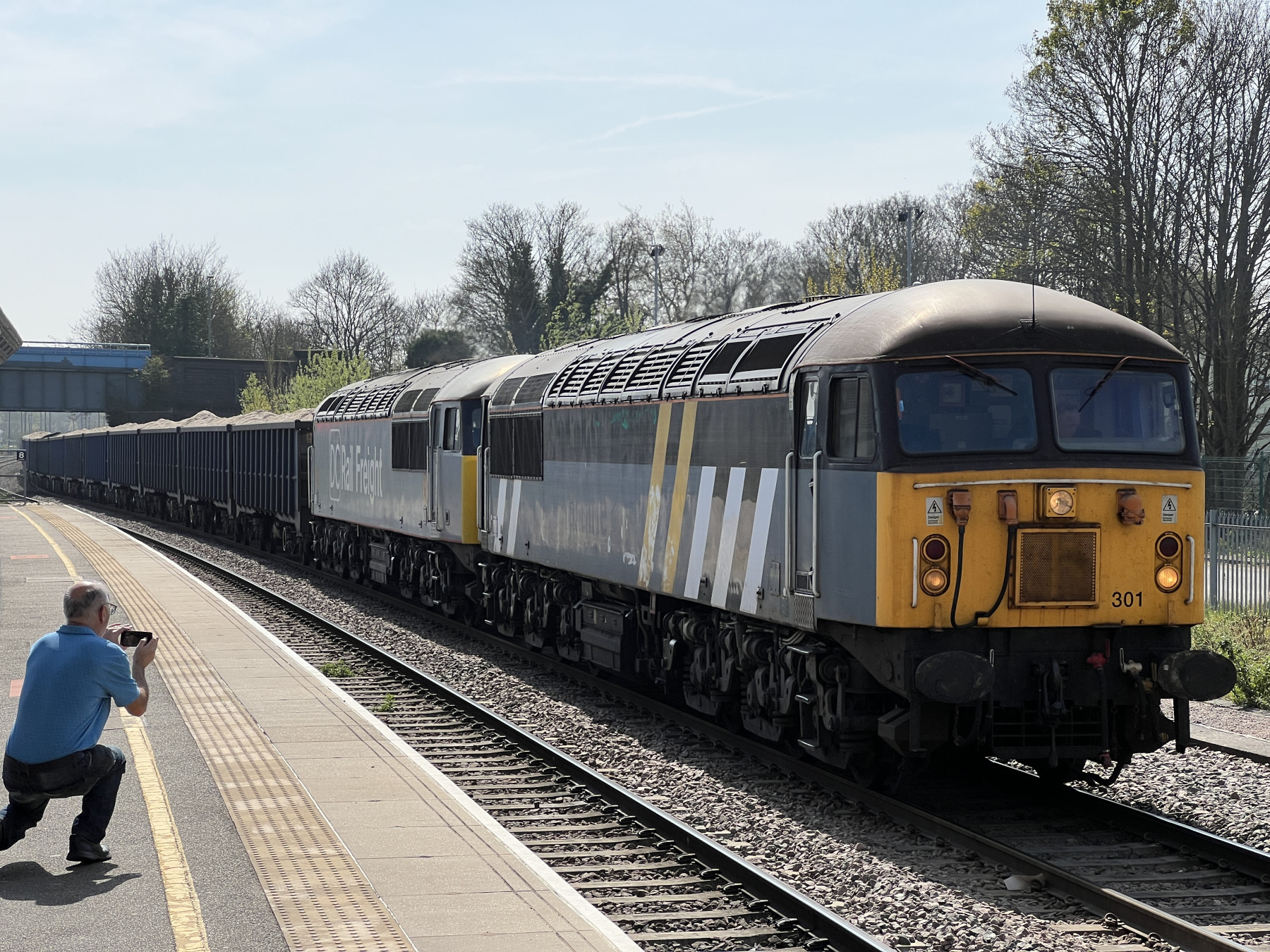 photo of 56301,56103 at Peterborough
