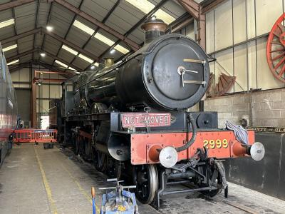 2999 steam at Didcot Railway Centre. &copy; Cookey84