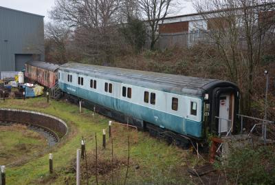 10713 coach at Kidderminster TMD - Severn Valley Railway. &copy; AJax