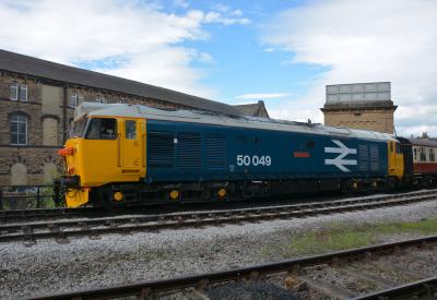 50049 at Keighley & Worth Valley Railway - Keighley. &copy; AJax