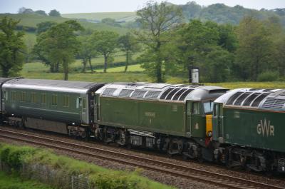 57604 at Langford Bridge - Newton Abbot. &copy; AJax
