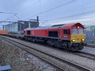 66134 at Rugby. &copy; Pistolpete008