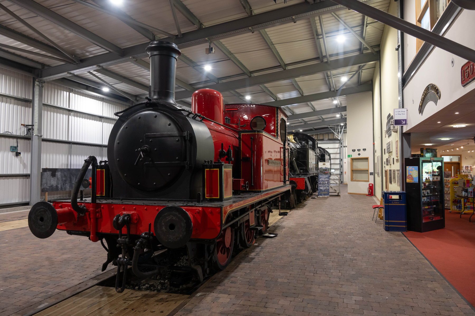 Photo of HE686 steam at Severn Valley Railway Highley Engine House