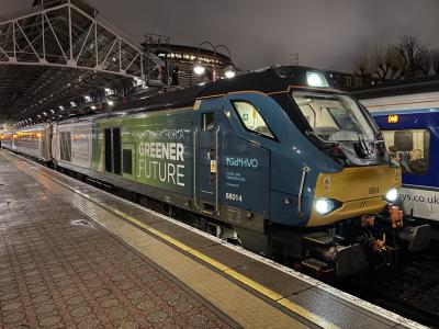 68014 at London Marylebone. &copy; Pistolpete008