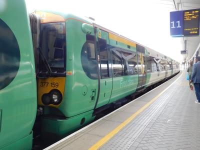 377159 at London Bridge. &copy; Trainman5862