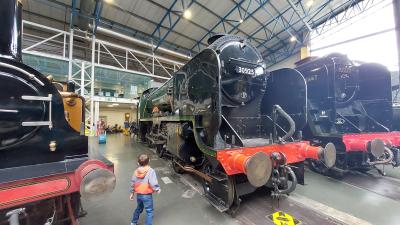 30925 steam at York National Railway Museum. &copy; MemberOfThePublic