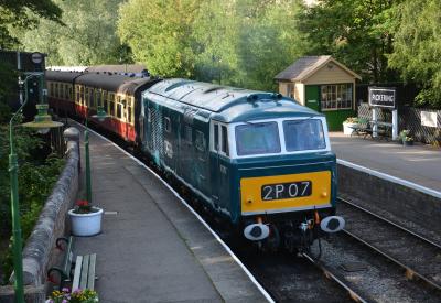 D7017 at North Yorkshire Moors Railway - Pickering. &copy; AJax
