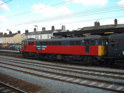 86254 at Stafford. &copy; trainlogger