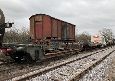 GWR57009 coach at Swindon & Cricklade Railway. &copy; Pistolpete008