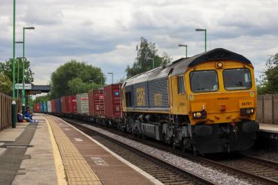 66701 at Tamworth. &copy; South Coast Trainspotter