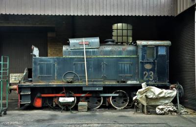 HC D761 at Keighley & Worth Valley Railway - Haworth depot. &copy; stevexos