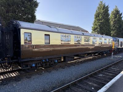 GWR9653 coach at Severn Valley Railway - Kidderminster. &copy; AJax