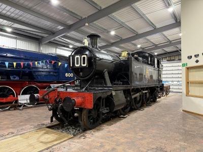 4566 steam at Severn Valley Railway - Highley Engine House. &copy; AJax