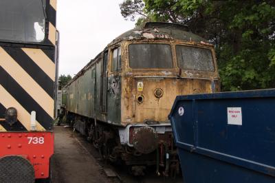 47484 at Wishaw - Railway Support Services. &copy; al66class59