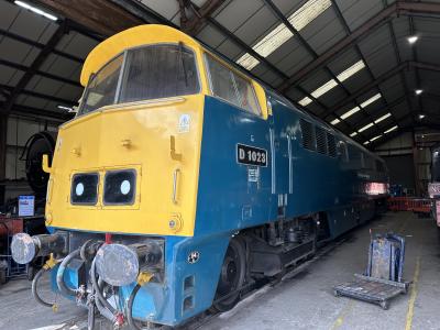 D1023 at Didcot Railway Centre. &copy; Cookey84