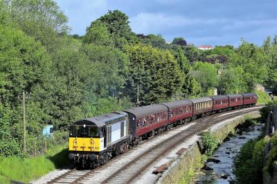 20031 at Keighley & Worth Valley Railway - Haworth. &copy; stevexos