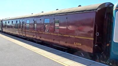 35304 coach at Wensleydale Railway. &copy; Geoff