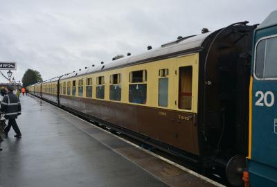 GWR1086 coach at Severn Valley Railway - Kidderminster. &copy; AJax