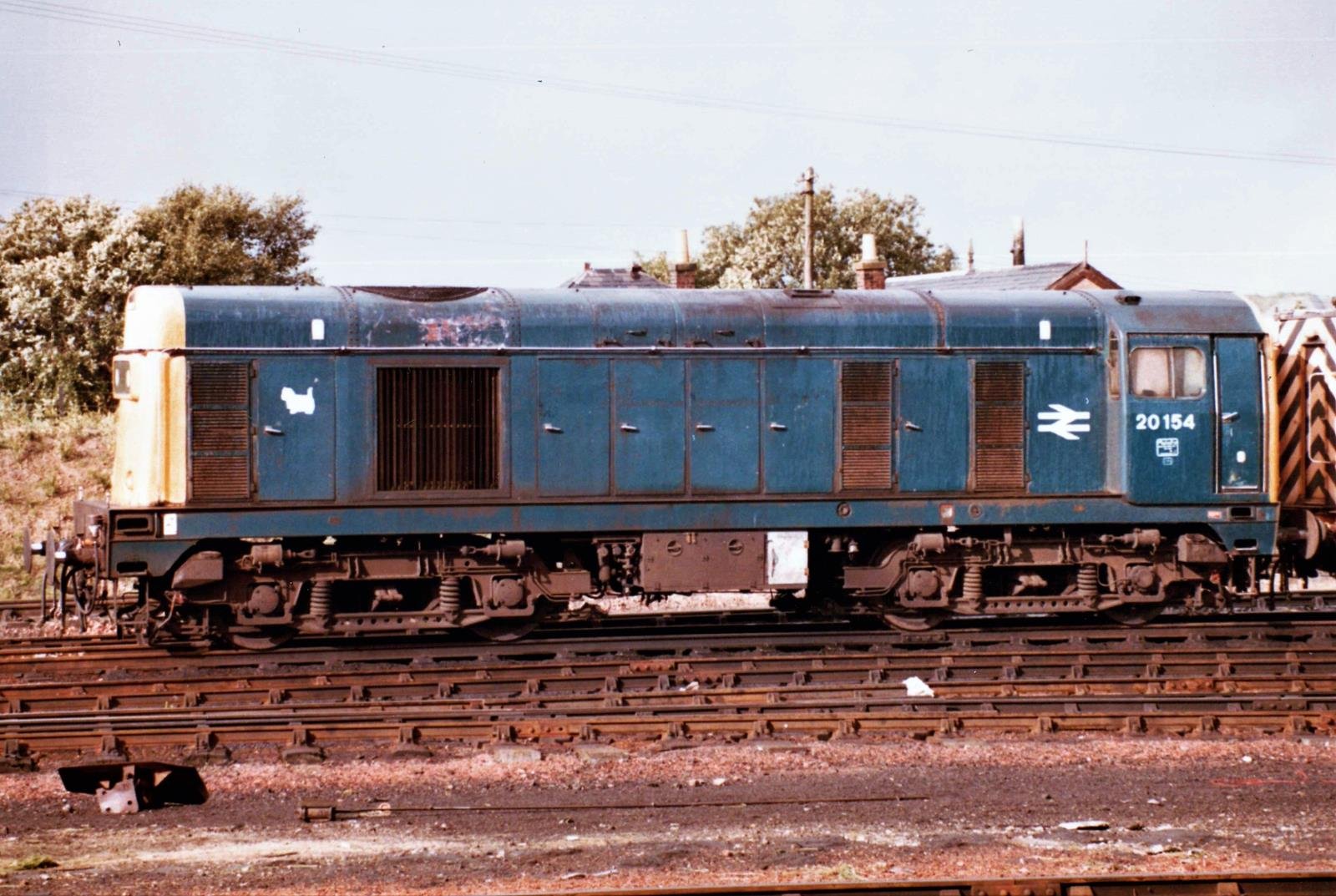 Photo of 20154 at Carstairs Depot — trainlogger