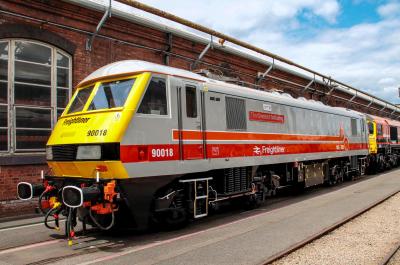 90018 at Derby - The Greatest Gathering 2025. &copy; stevexos
