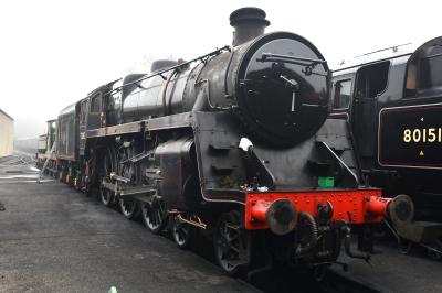 73082 steam at Bluebell Railway - Sheffield Park. &copy; MJM