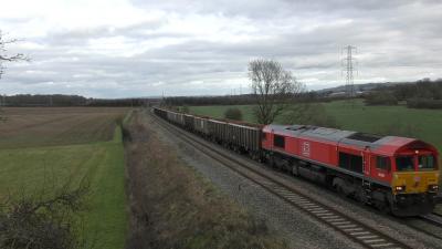 66009 at Berkley near Frome. &copy; JM-Freightliner