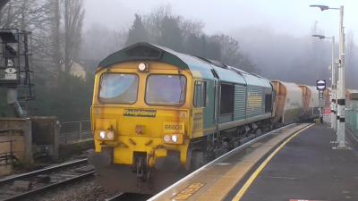66605 at Bath Spa. &copy; JM-Freightliner
