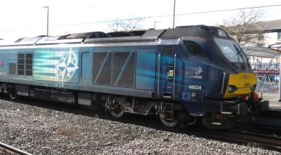 68034 at Walsall. &copy; Geoff