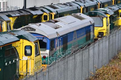 59002 at Leeds Vehicle Maintenance Facility (Leeds Midland Road). &copy; MJM