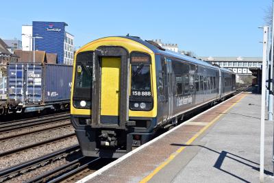 158888 at Eastleigh. &copy; Bestieboy