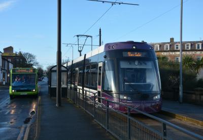 BT 003 at Fleetwood Ferry (Blackpool Tramway). &copy; AJax
