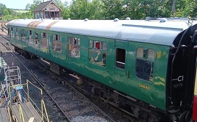 S4640 coach at Kent & East Sussex Railway. &copy; Geoff