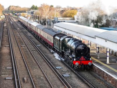 photo of 46100 steam at Paddock Wood