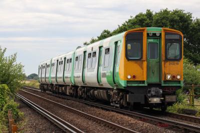 313219 at Barnham. &copy; South Coast Trainspotter